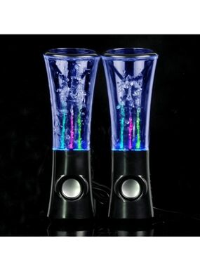 dancing water speaker with LED lights for fountain effects